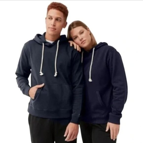 PACT Maritime Navy One For All Unisex Hoodie Size Medium Men's Women's NWOT - Picture 2 of 7